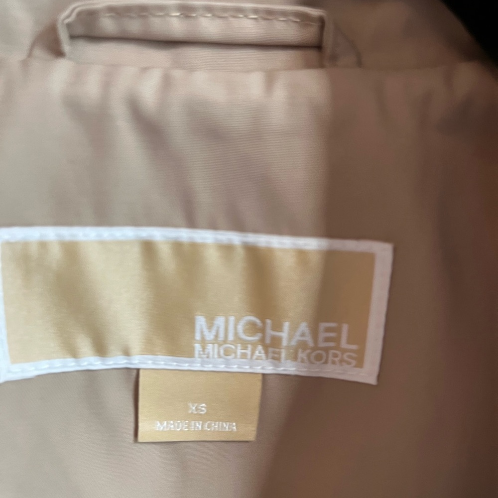 Michael Kors Beige Trench Coat - Picture 3 of 15